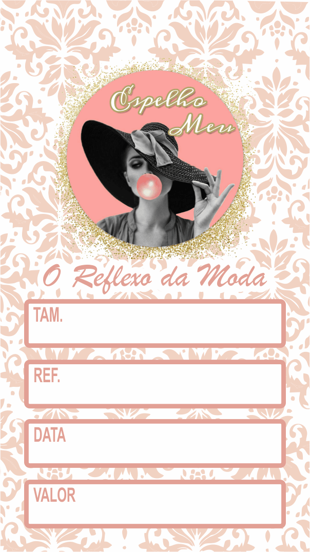 tag espelho meu frente